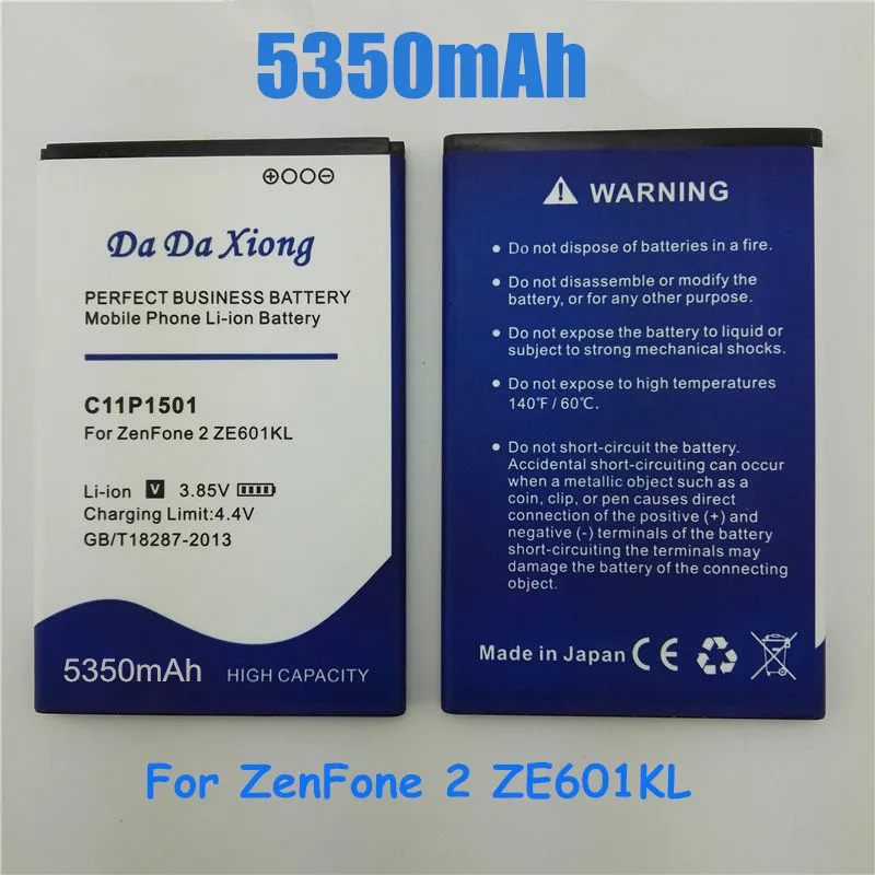 5350 мАч C11P1501 батарея для ASUS ZenFone 2 Laser Selfie ZE601KL ZE550KL ZD551K мобильного телефона