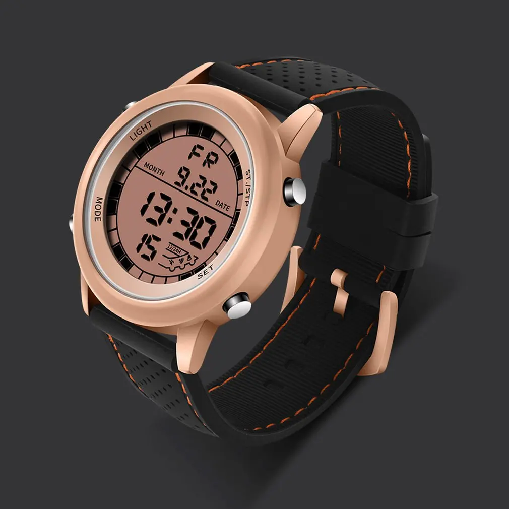 SANDA часы мужские противоударные студенческие Электронные Водонепроницаемые