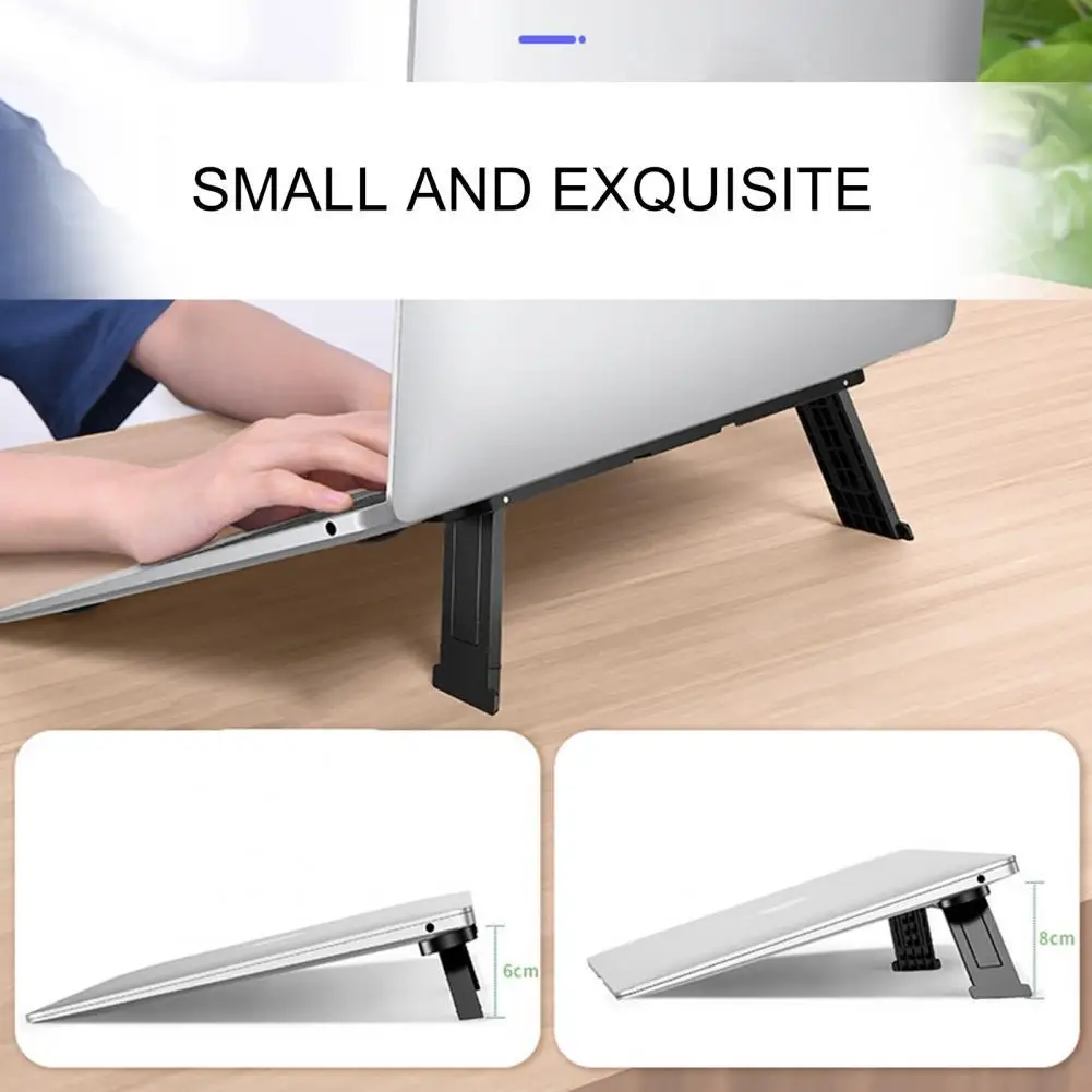 

Laptop Stand Foldable Portable Mini Adjustable Storage Cooling Holder for Tablet 2021