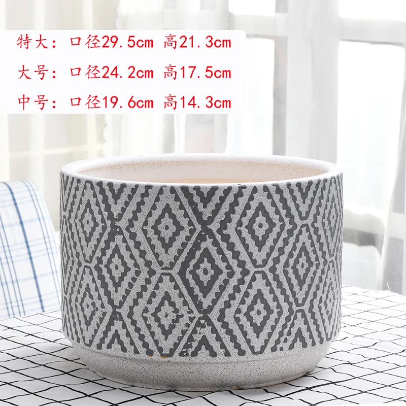 

Minimalist Planters Modern Ceramic Black And White Flower Pots Plants Vintage Decoration Bloempotten Home Decoration BK50HP