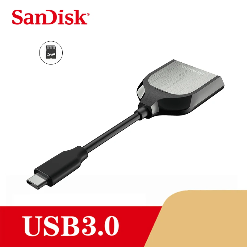 SanDisk устройство для чтения карт памяти Мобильный USB 3 0 считыватель 170 МБ/с./с
