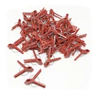 Зажимы для растений, Арбузные опоры для соединения, круглые зажимы для рта, для защиты Садоводство, овощи, крепежный инструмент для прививки, 100 шт.