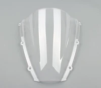 motorcycle clear double bubble windscreen windshield screen abs shield fit for honda cbr600rr 2003 2004