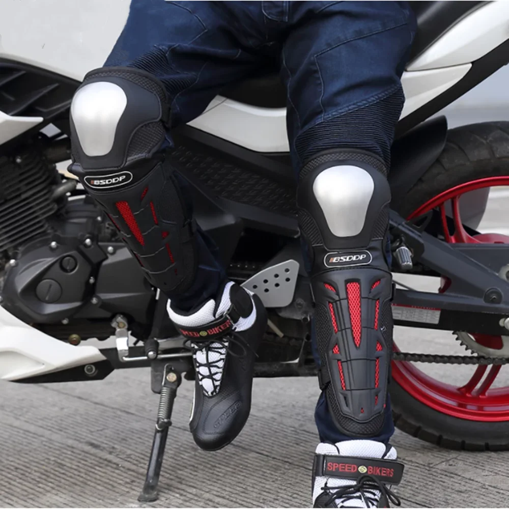 

4pcs Motorcycle Knee Pads Elbow Pads Protective Gear Off-road Motorbike Arm Knee Protection Sports Riding Protective Gear
