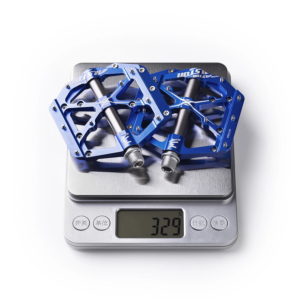 Ansjs 3 подшипника педали для горного велосипеда Плоские Педали Из Сплава на