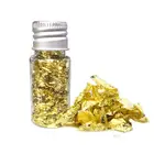 Многофункциональная Золотая фольга 24 К, съедобная фольга в виде настоящего золотого порошка, изготовленная из натуральных золотых листьев, пищевые сорта, костюмы для ухода за кожей, украшение для еды