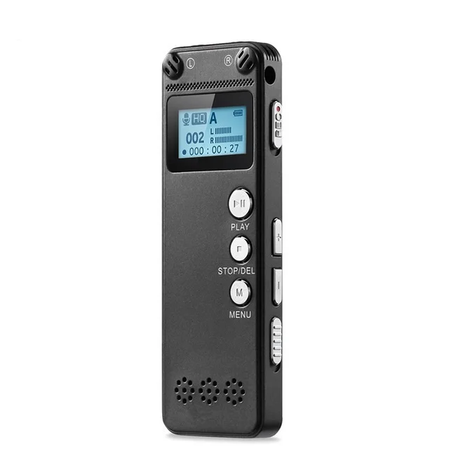 8GB Мини цифровой Аудио Диктофон MP3 плеер записывающая ручка перезаряжаемая