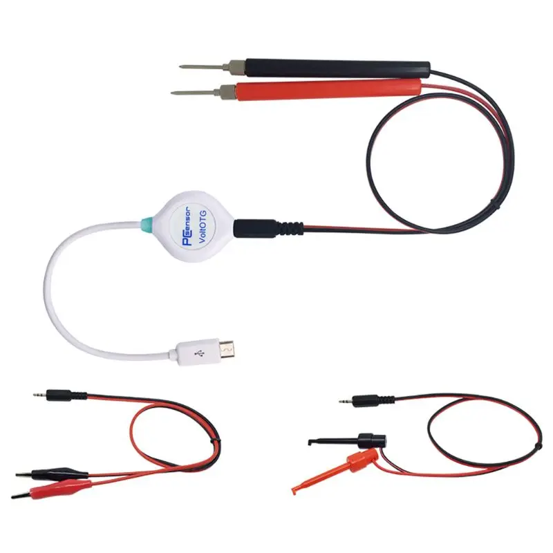 USB вольтметр OTG Android тестер напряжения телефона 40 ~ В постоянного тока данные