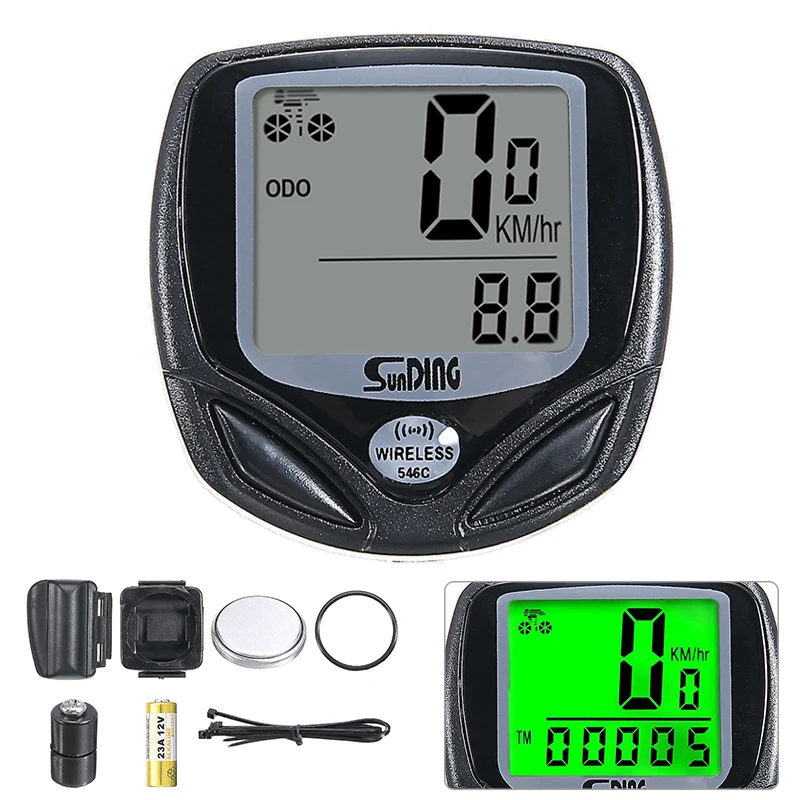 

New Arrivals Cycle Bicycle Wireless LCD Display Bike Computer Speedometer Waterproof Speedometer Riding Accessories Tool