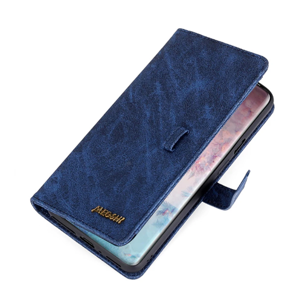 Кожаный чехол-раскладушка для телефона iphone 11 2020 SE Магнитная функция кронштейна 6S