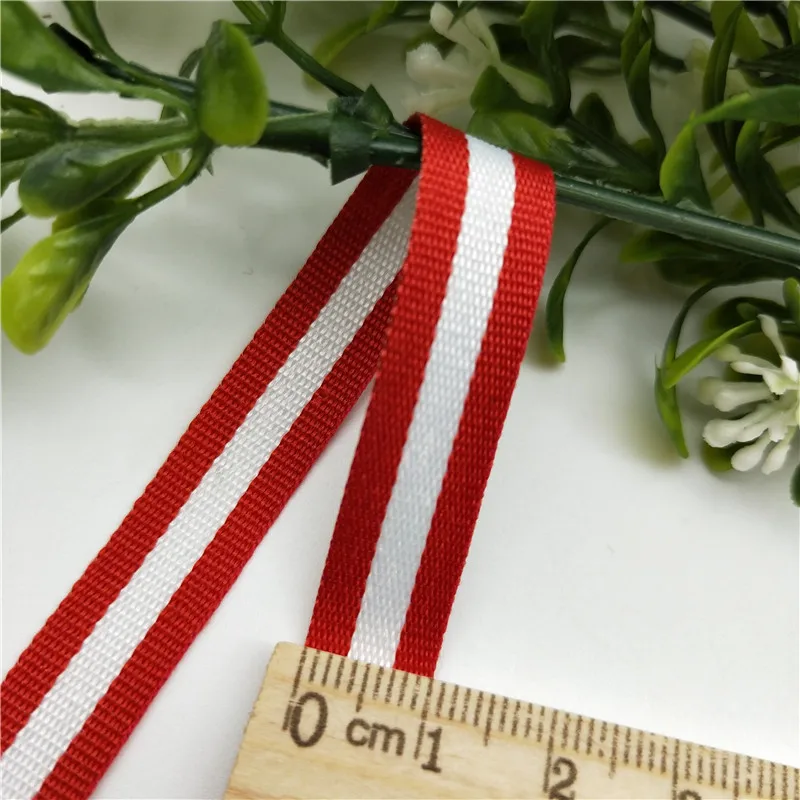 15 м/шт. 10 мм полосатый аксессуар для одежды декоративный ремень DIY декоративная