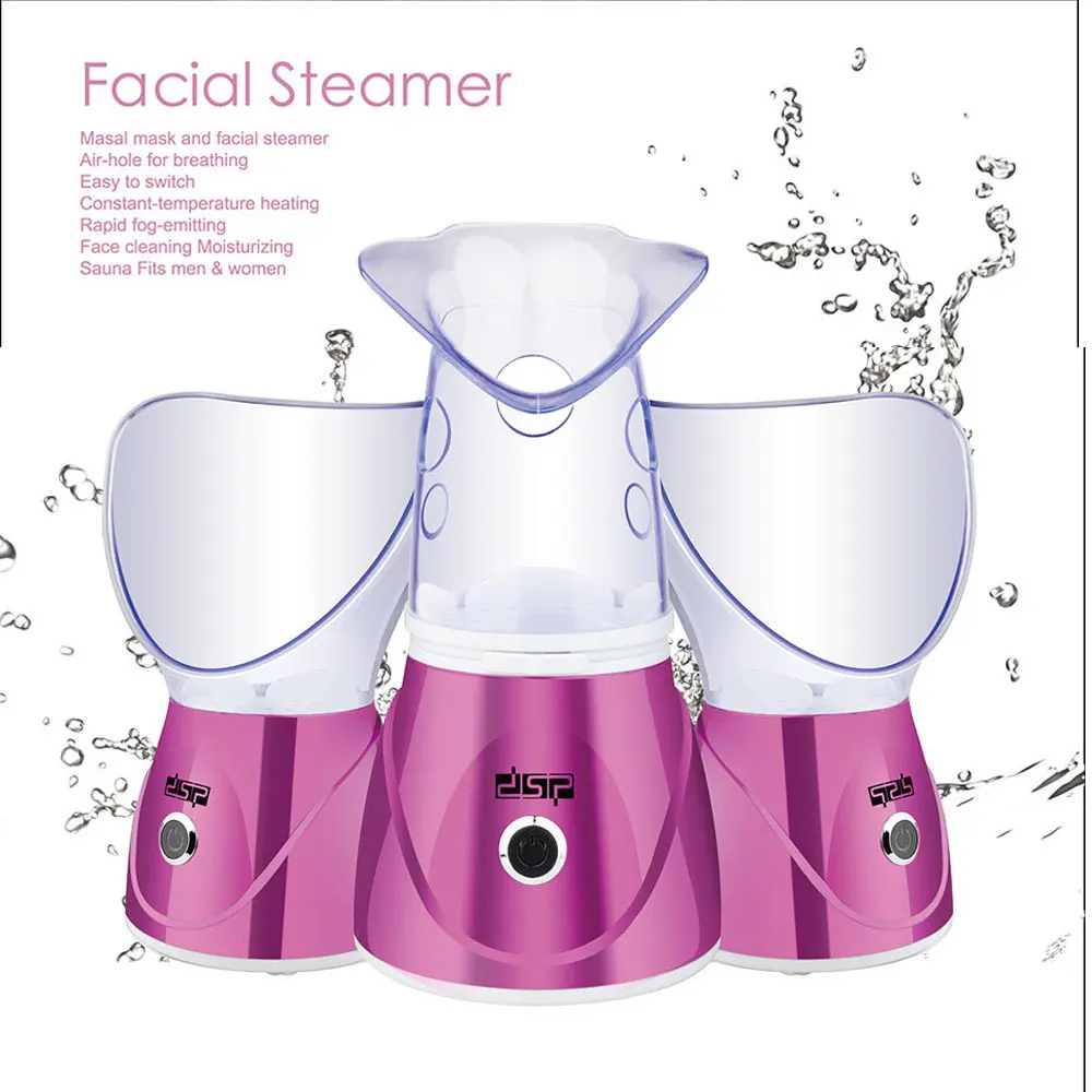 

Электрический отпариватель для лица, 60 мл, Anion, спа, паровое очищение пор, омоложение кожи, увлажнение кожи, красота