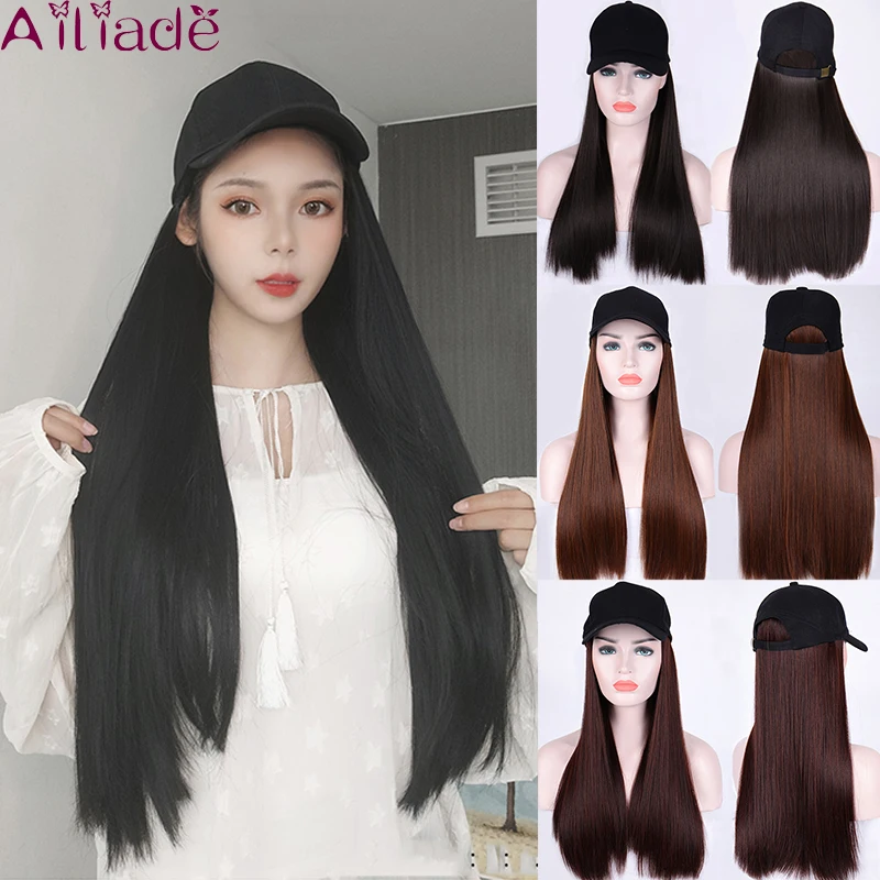 Женские прямые или шерстяные головные уборы AILIADE регулируемые шапки с прямыми