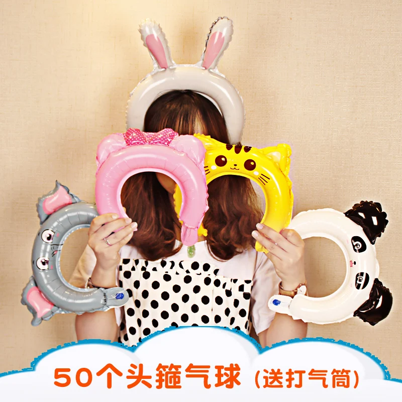 Воздушный шар в виде кольца на голову 12 дюймов | Дом и сад