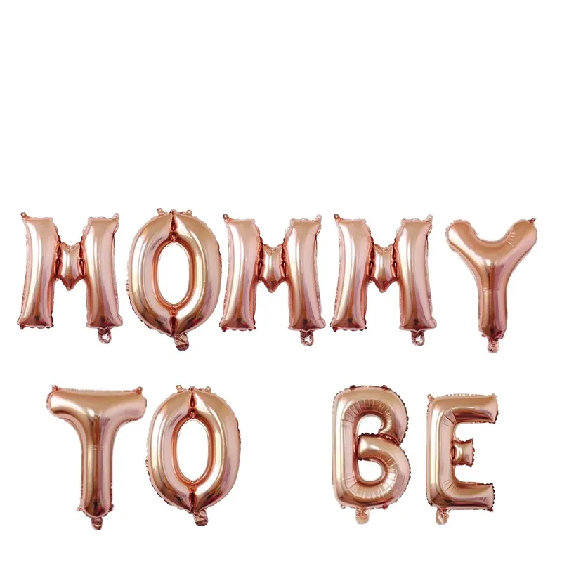 Детский воздушный шар из фольги для душа Mommy To Be Blue Pink Confetti вечерние товары