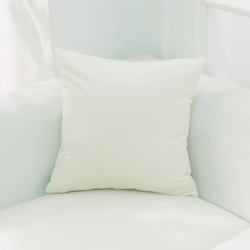 01 Nordic Style Velvet Pillowcase Simple Solid Throw Cushion Covers Square Pillow Cover for Bedroom Sofa Living Room Decoration - Цвет: 01