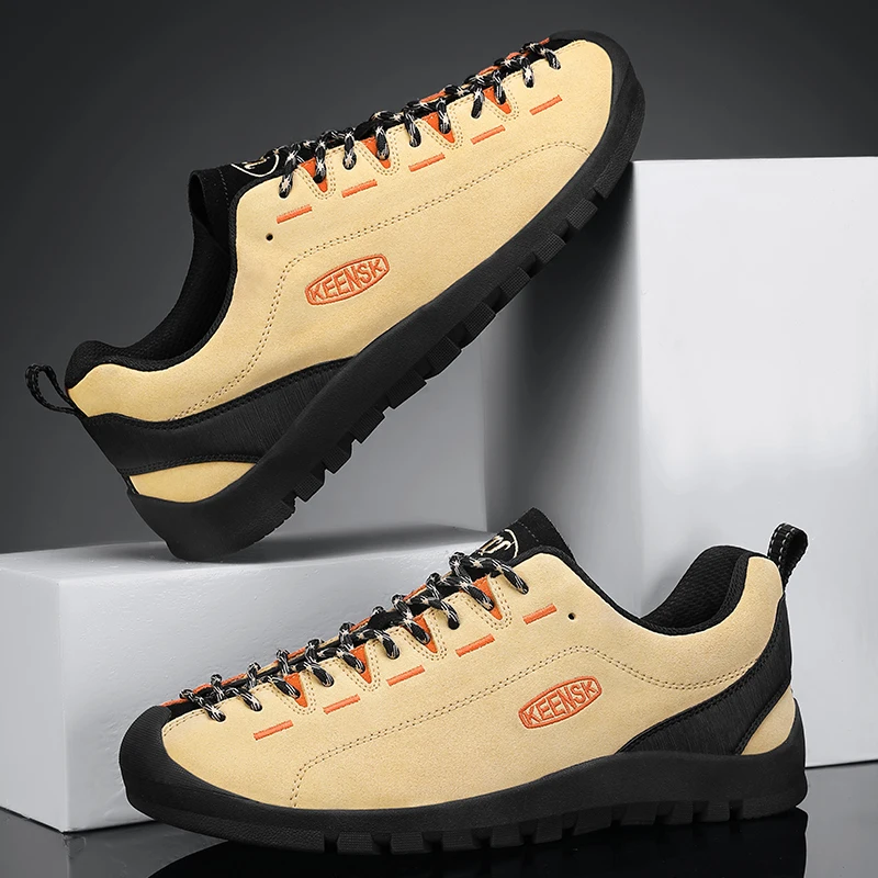 Outdoor Men's Hiking Shoes Breathable Mountaineering Waterproof Women's Sneakers High Quality Hunting Travel Hiking Shoes Men