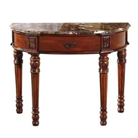 2020 new Italian antique living room home furniture set design decorative stainless steel console table GH188