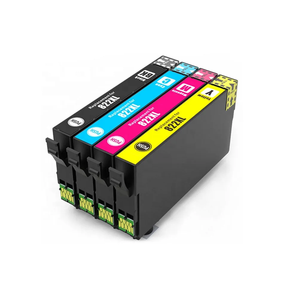 

Vilaxh E822XL T822 822XL Premium Color Compatible Ink Cartridge for Epson WorkForce Pro WF-3820 WF-4820 WF-4830 WF-4834
