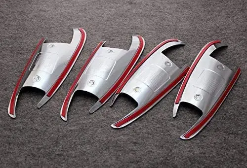 

Door Handle Inserts Cup trim Fit For Mercedes-Benz C W204 GLK X204 ML GLE GL GLS Class W166 X166 2013 2014 2015 2016 2017 2018