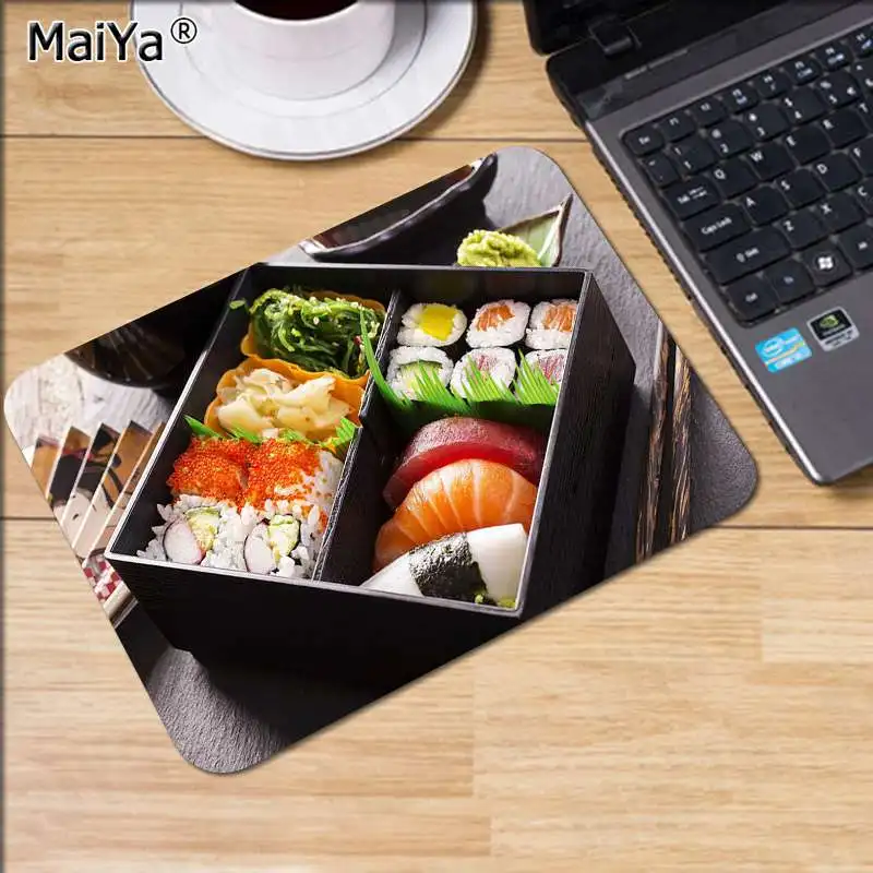 MaiYa суши Япония Yummy еда высокоскоростной новый коврик для мыши резиновый ПК