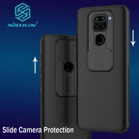 for xiaomi redmi note 9 note9 case nillkin camshield case slide camera cover protect privacy classic back cover on redmi 10x 4g