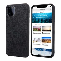 slim fashion case 100 leather phone case for iphone 11 pro max drop protection shell for iphone xs max xr 8 7 6 plus
