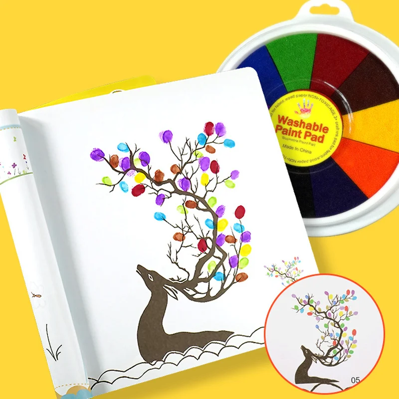 

Набор для рисования пальцами, забавный развивающий набор инструментов для рисования пальцами