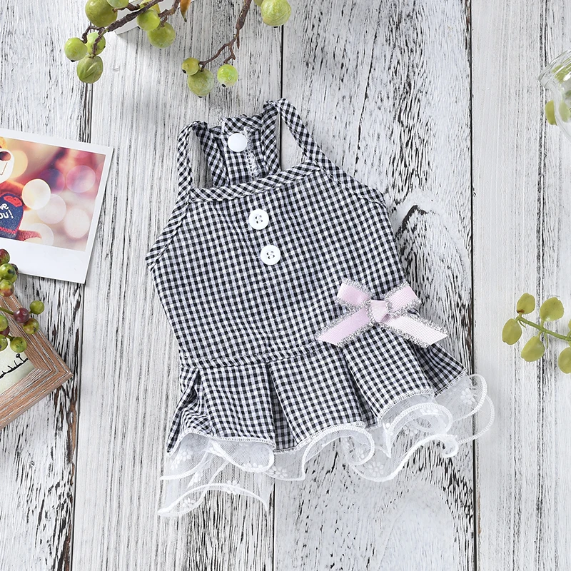 

Платье для собак и кошек, юбка, летняя одежда для собак, одежда для йоркширского мальтского шнауцера, французского бульдога, Свадебный костю...