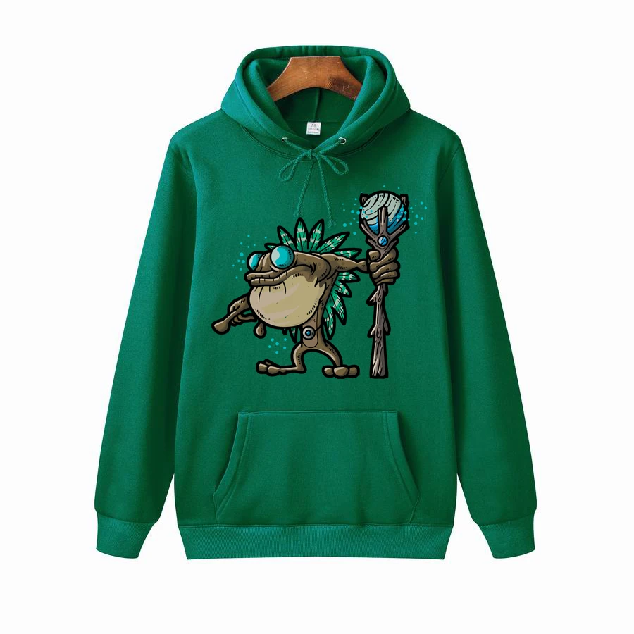 

2021 Autumn Winter New Men's Hoodie Men's Casual Sweatshirt Cartoon Animals Printed Hoodie Unisex Casual Long-Sleeved Pullover