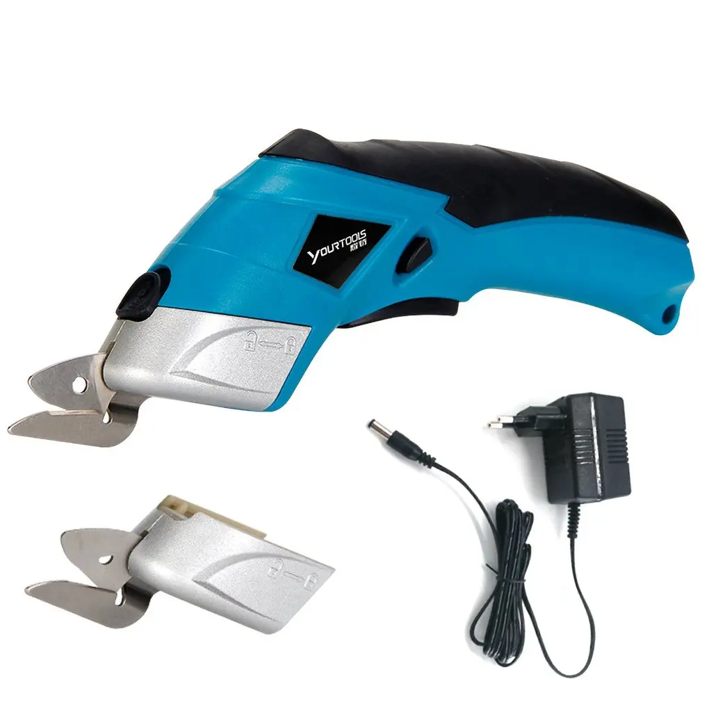 Электрические ножницы для ткани резак в коробке беспроводные режущий инструмент