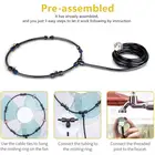 Вентилятор для распыления, система охлаждения водяного тумана, уличный вентилятор с водяными насадками, распылитель, охлаждающий увлажнитель, Летний сад