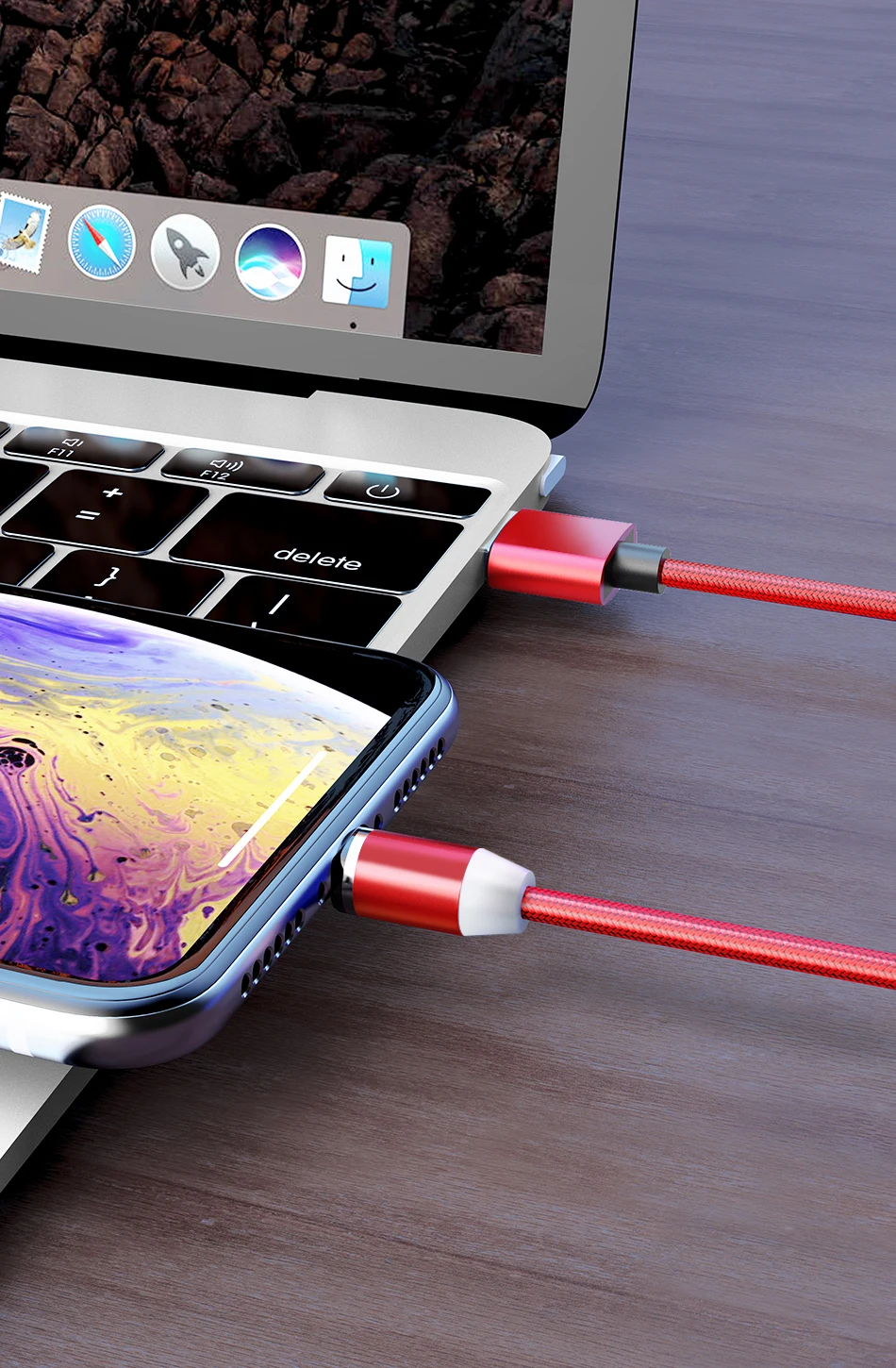 Олаф 2 м Магнитный Micro USB кабель для iPhone samsung Android мобильный телефон Быстрая зарядка usb type C кабель магнит зарядное устройство провод шнур