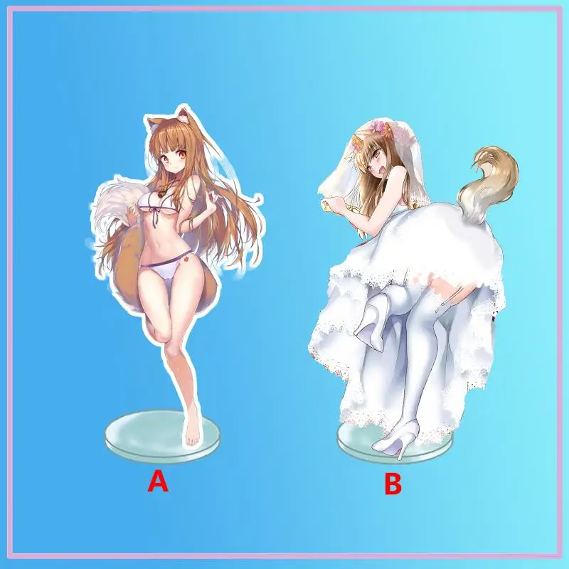 

Anime Stand Spice and Wolf Holo Acrylic Figure Display desktop decoration 15cm