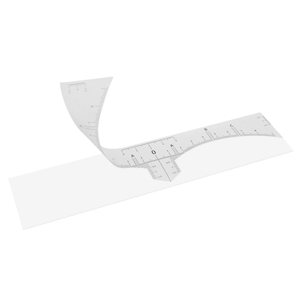 

Adhesive Microblading Makeup Tool Permanent Guide Tool Ruler 50pcs/lot Eyebrow