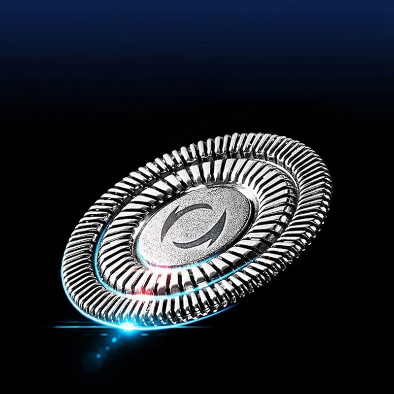 Электробритва Бритва для мужчин перезаряжаемая Водонепроницаемая роторная для бритья с триммер для носа боковины триммер щетка для чистки лица