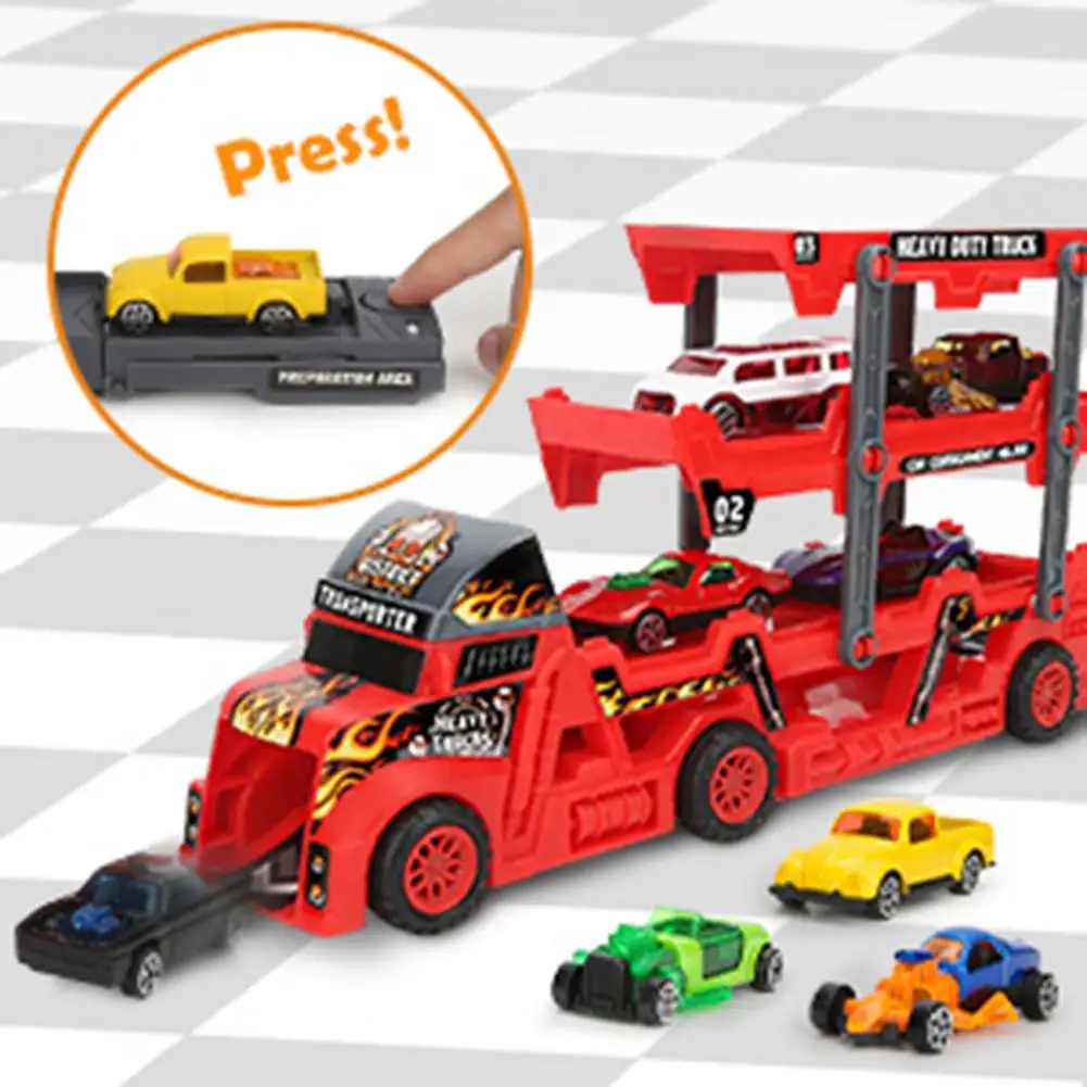 Автомобильный транспортер грузовик игрушки грузовики Mega Hauler для 2-10 лет тележка