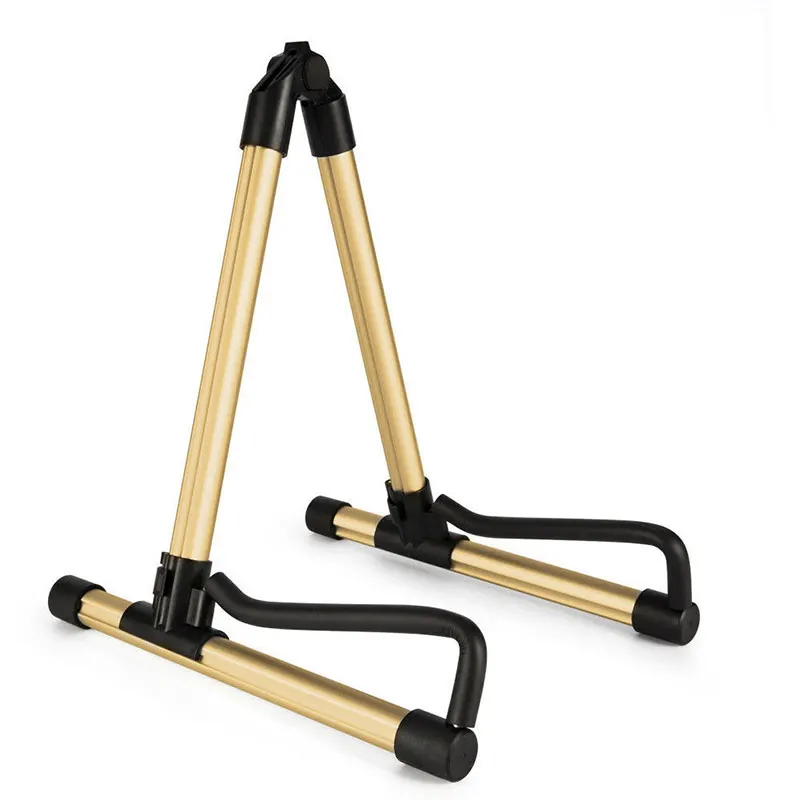 3 farben gitarre stand universal folding a rahmen für akustische elektrische gitarre gitarre boden stehen halter free global shipping