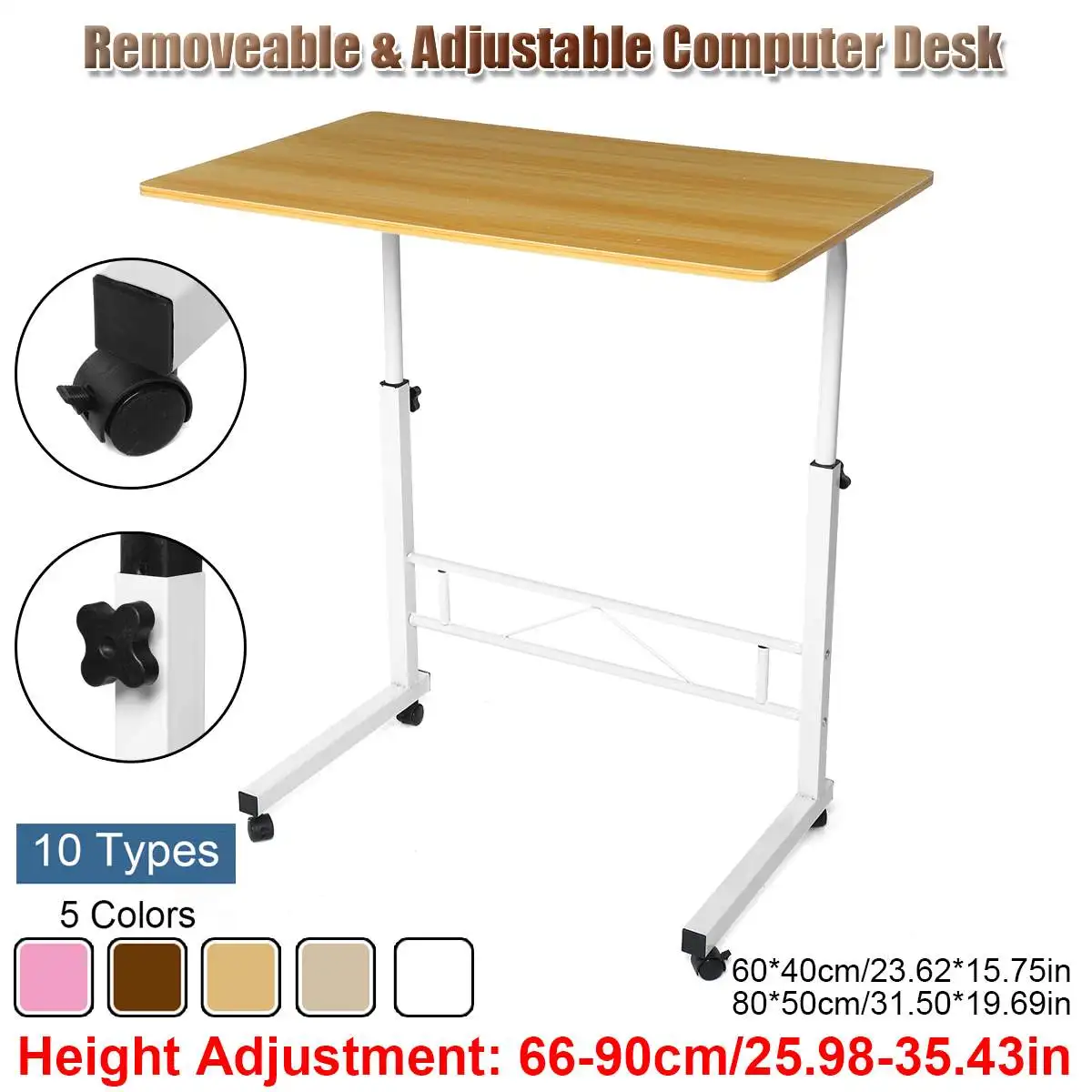 80x50 см складной стол для компью