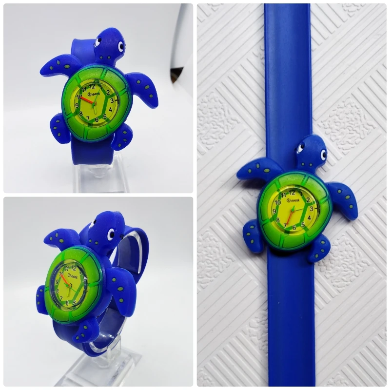 Детские часы с черепашками из мультфильма подарок для детей детские девочек и