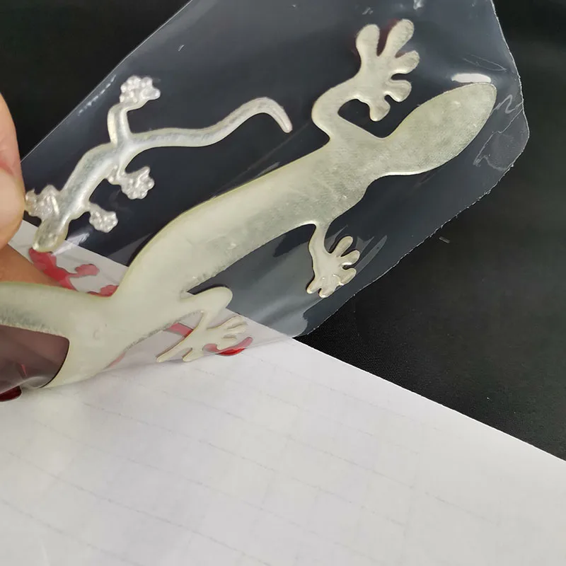 Милая большая забавная 3d-наклейка на автомобиль Gecko Mom and kids декоративная наклейка