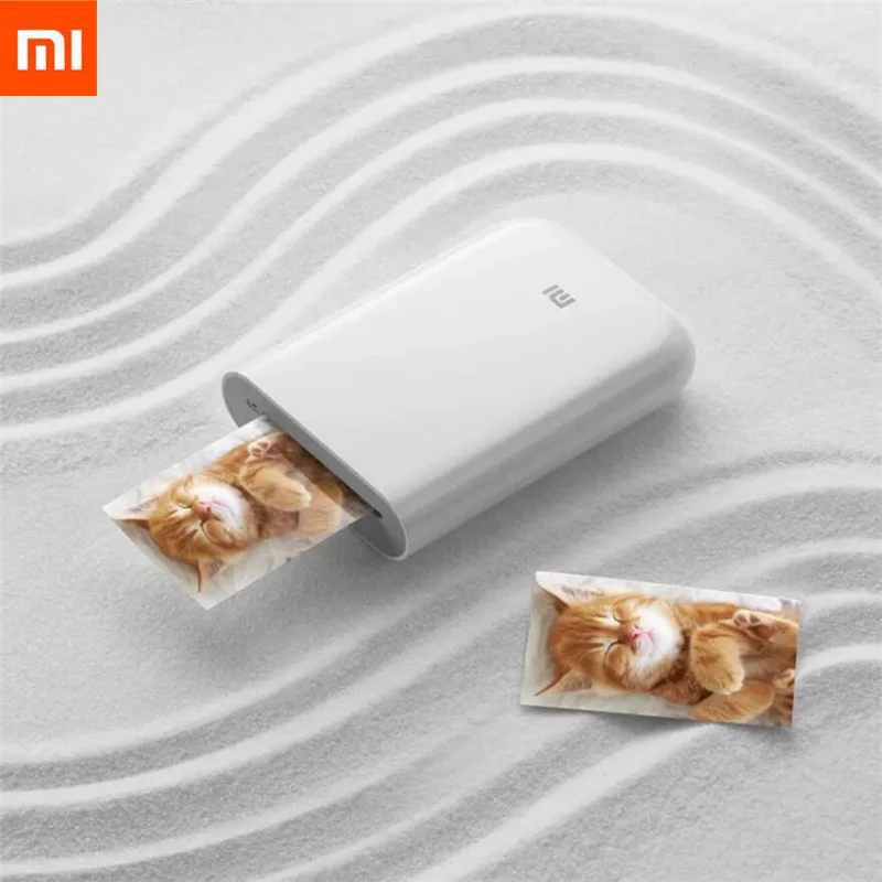Xiaomi mijia AR принтер 300 точек/дюйм портативный мини карман для фото с DIY поделиться 500