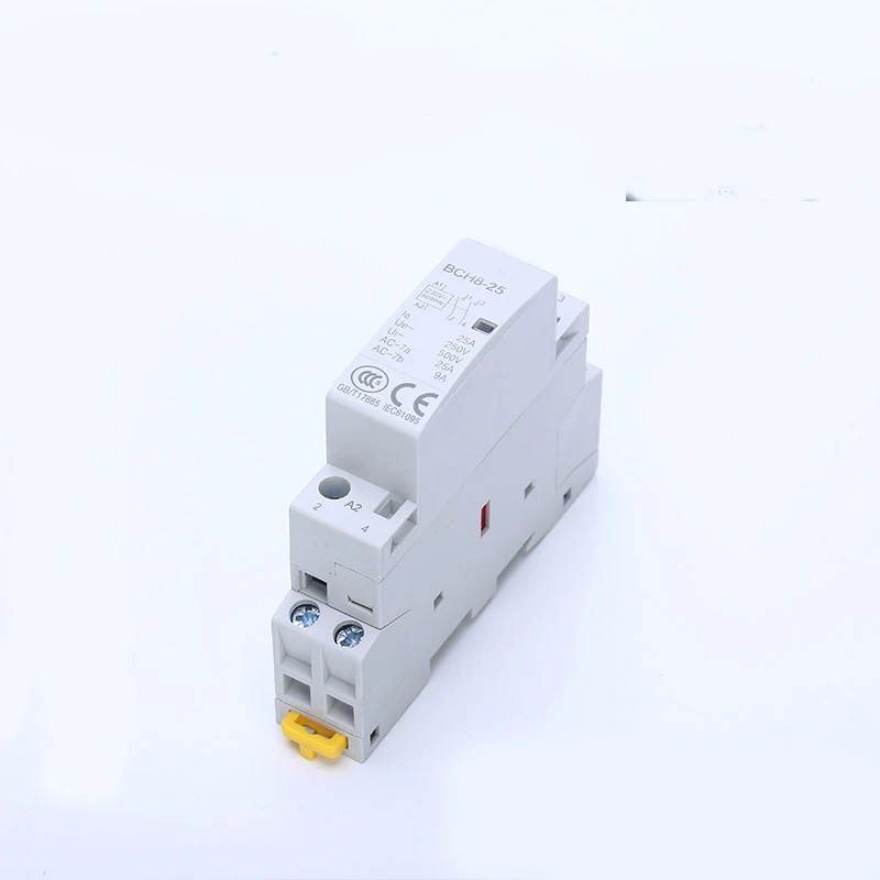 

10 PCS CT1-25 2P 25A 110V 50/60HZ Din rail Household ac Modular contactor 2NO 2NC or 1NO 1NC