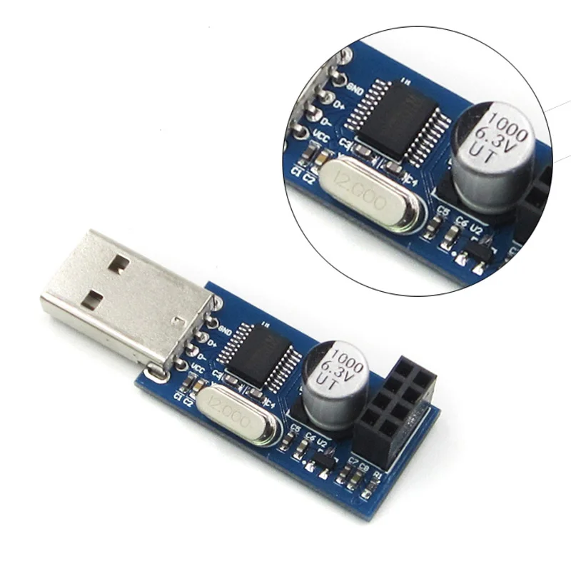 1PCs CH340 USB to ESP8266 Serial Port Wireless Wifi Module Developent Board 8266 Adapter Development ESP-01S IOT | Электроника