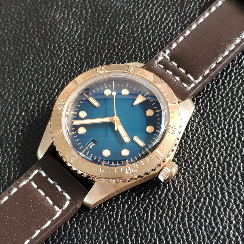 Часы STEELDIVE 1965 года бронзовые часы для дайвинга 200 м механические мужские с