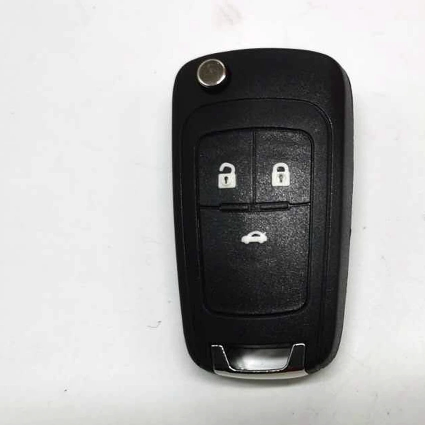 Автомобильный ключ зажигания с откидным лезвием дистанционный корпус 13504202