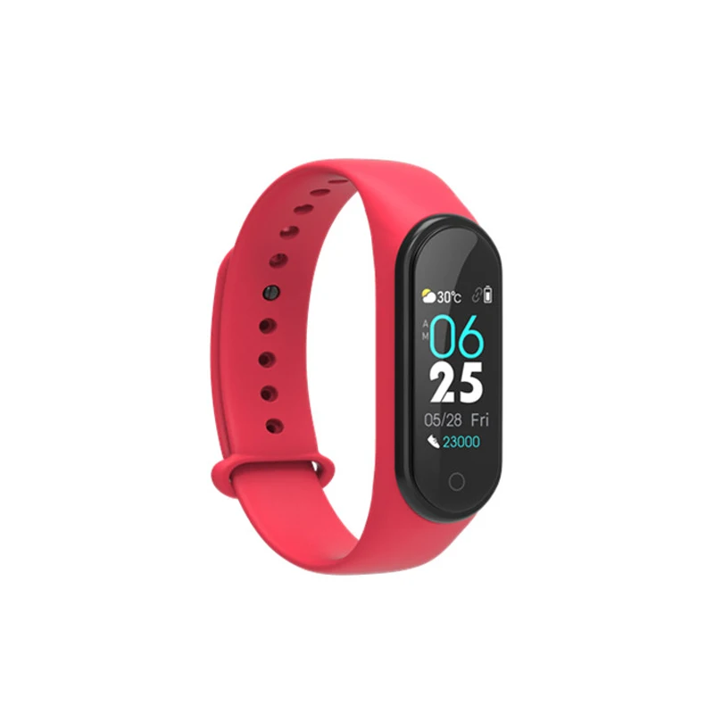 Пульсометр измеритель артериального давления Bluetooth m4 Смарт часы умный браслет