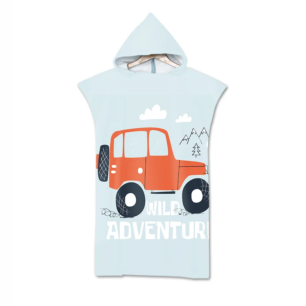 Банное полотенце Outdooor из микрофибры для взрослых сменный халат пончо серфинга