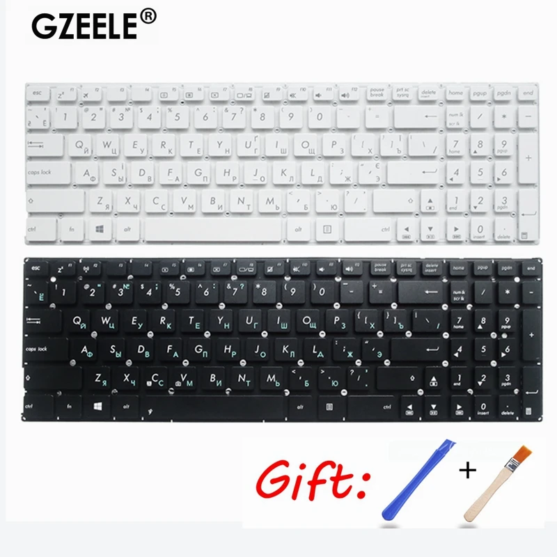 Русская клавиатура для ноутбука Asus X556 X556U X556UA X556UB X556UF X556UJ X556UQ X556UR X556UV RU|Клавиатуры