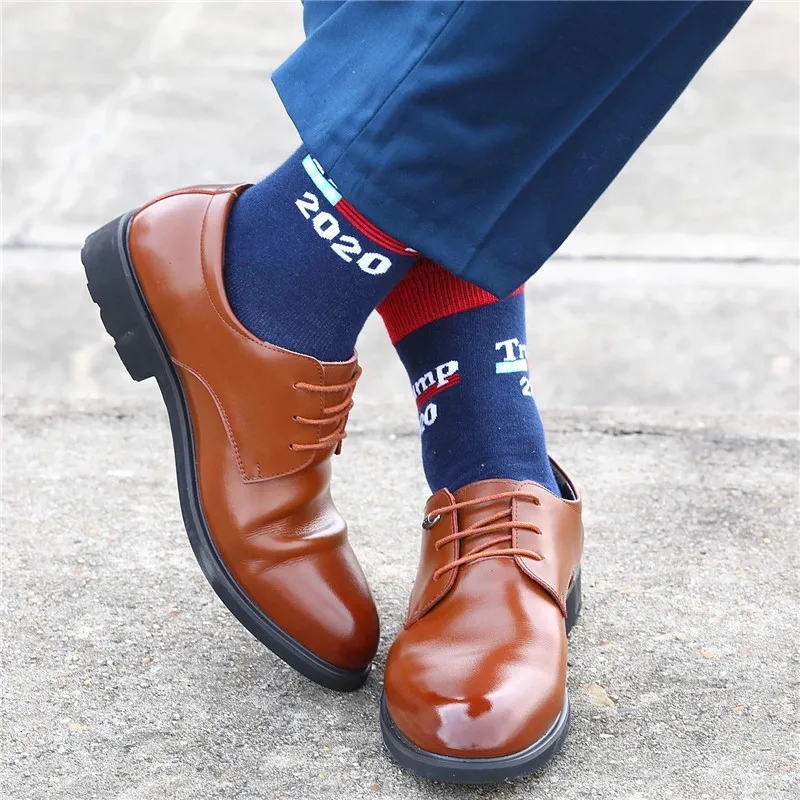 Творческие носки с надписью Дональд Трамп сделать Америку великолепной снова